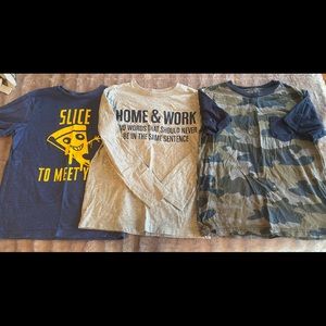 Lot of boys the children’s place 7/8 tshirts